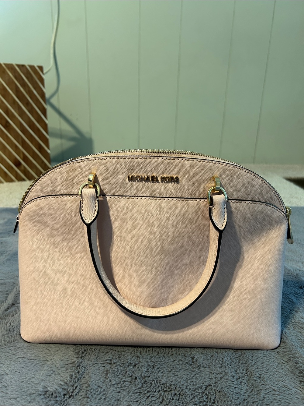 Michael Kors Pink Dome Satchel